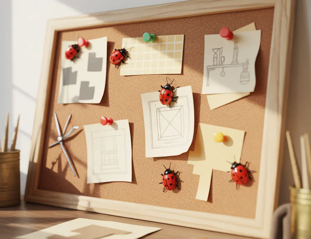 Ladybug Bulletin Board Concept