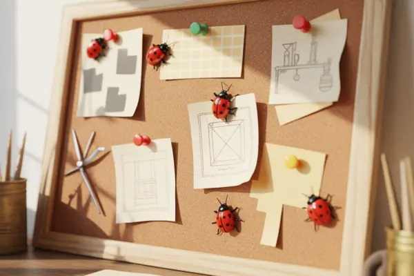 Ladybug Bulletin Board Concept