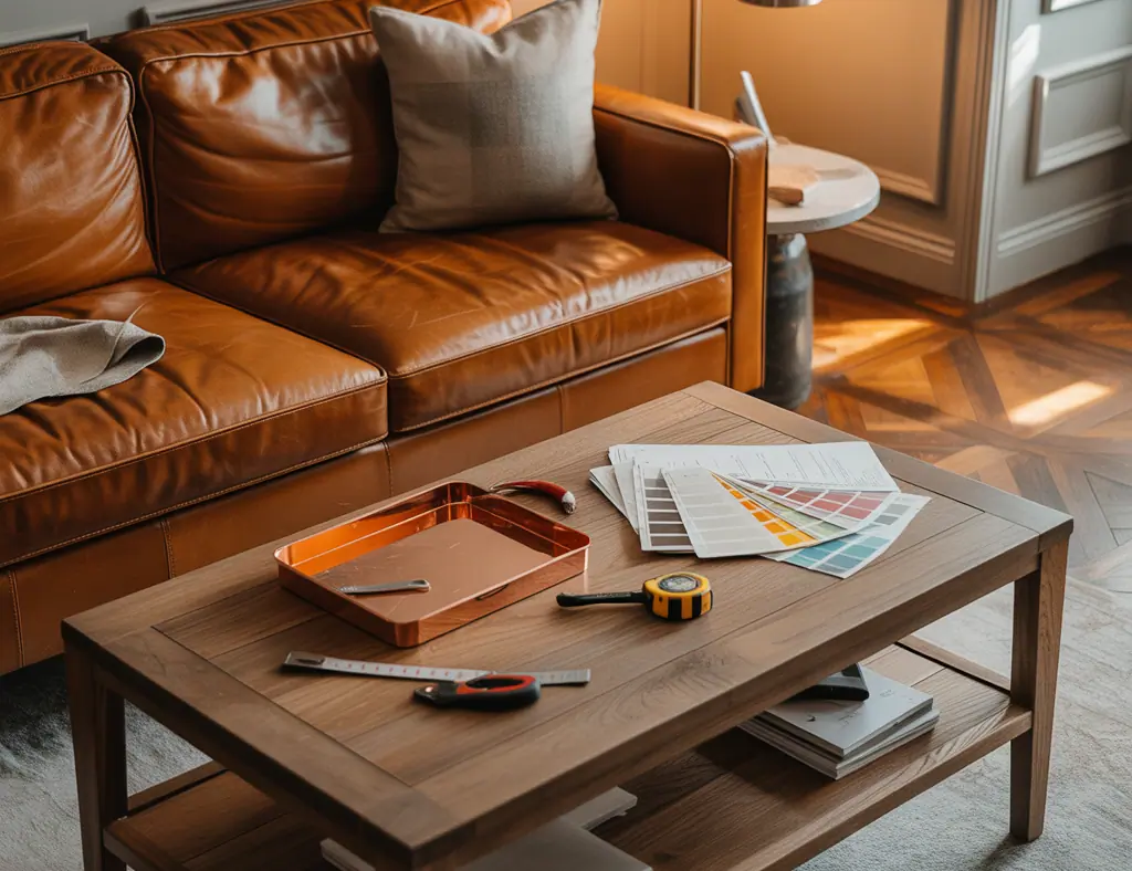 Leather Couch Coffee Table: Stylish DIY Ideas & Step-by-Step Build