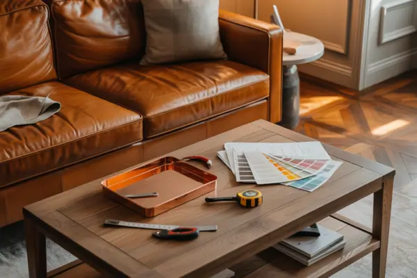 Leather Couch Coffee Table: Stylish DIY Ideas & Step-by-Step Build
