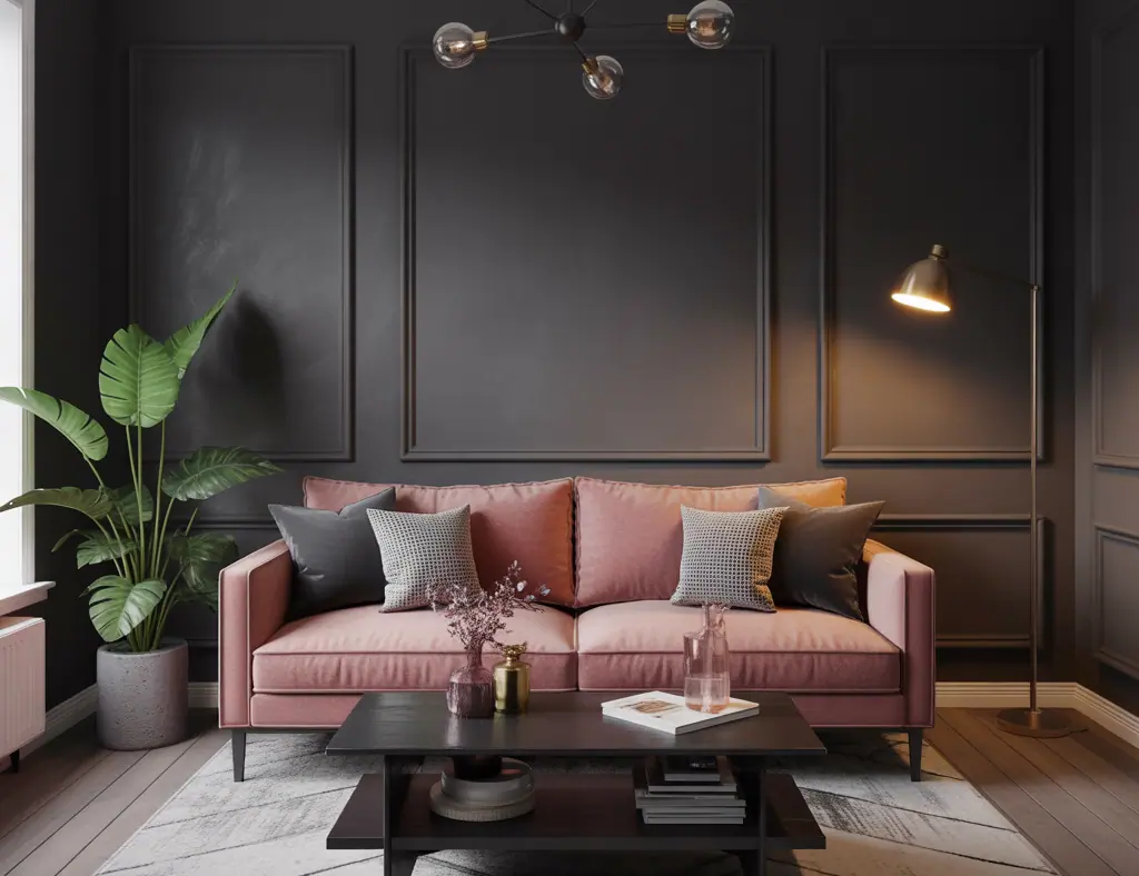 Living Room Ideas Black Grey Pink — Chic, Cozy & DIY-Friendly