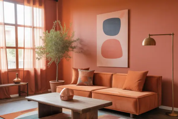 Living Rooms Orange Decor: Warm, Bold & Easy DIY Ideas