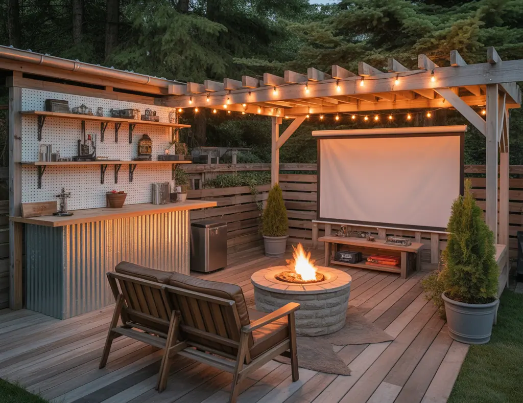 Man Cave Outdoor Design