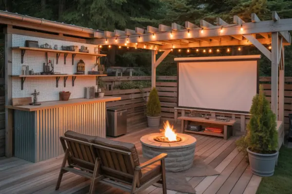 Man Cave Outdoor Design