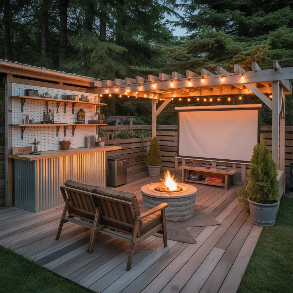 Man Cave Outdoor Design