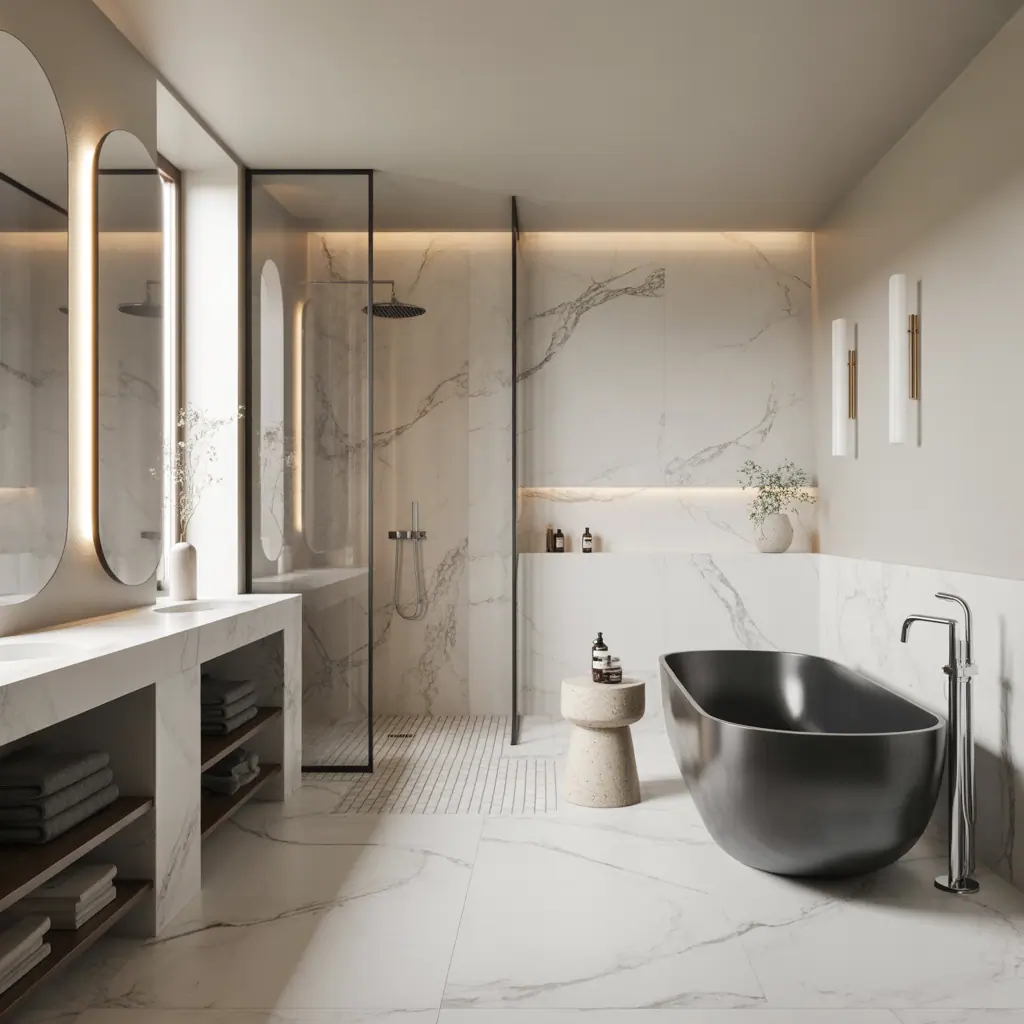 Master Bathroom Modern Luxury Ideas: Remodel Tips & DIY Upgrades