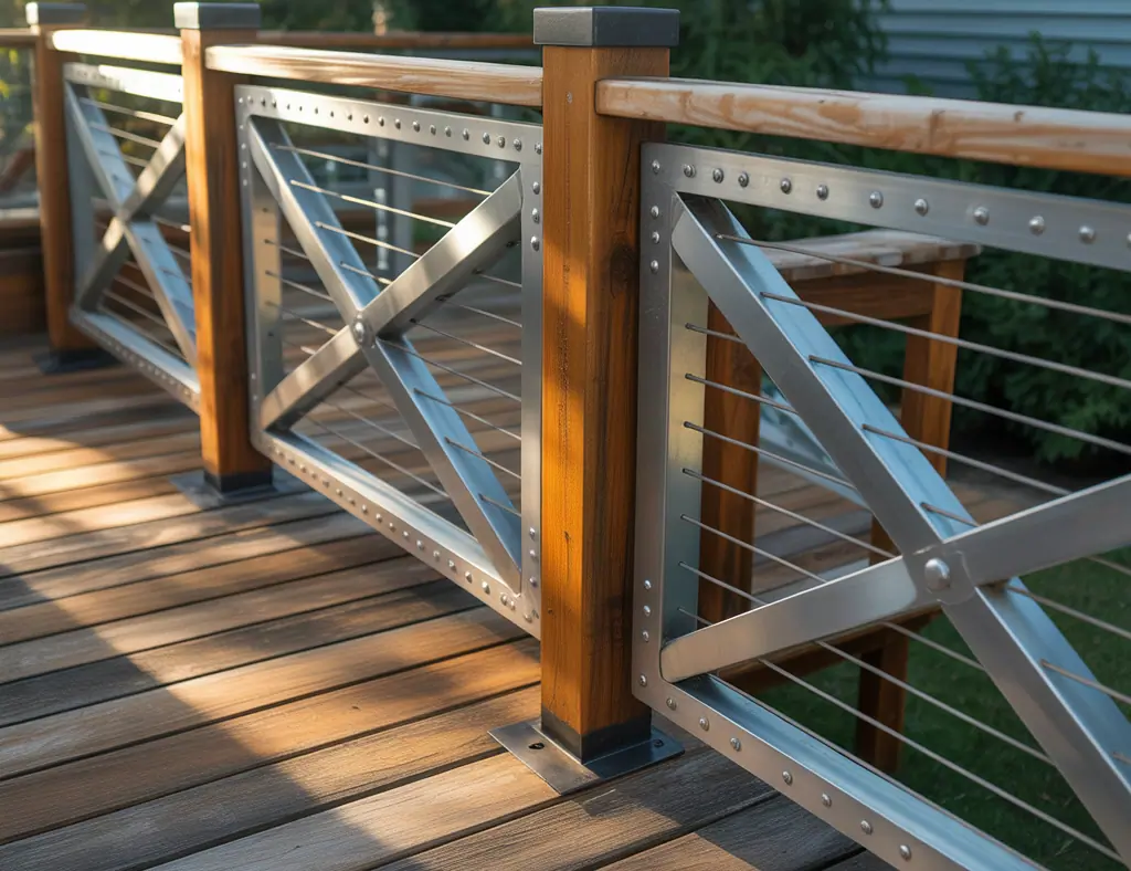 10 Stylish Metal Deck Railing Themes to Transform Your Outdoor Space