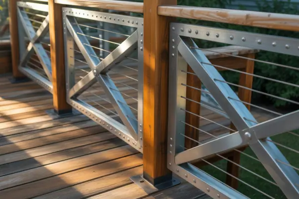 10 Stylish Metal Deck Railing Themes to Transform Your Outdoor Space