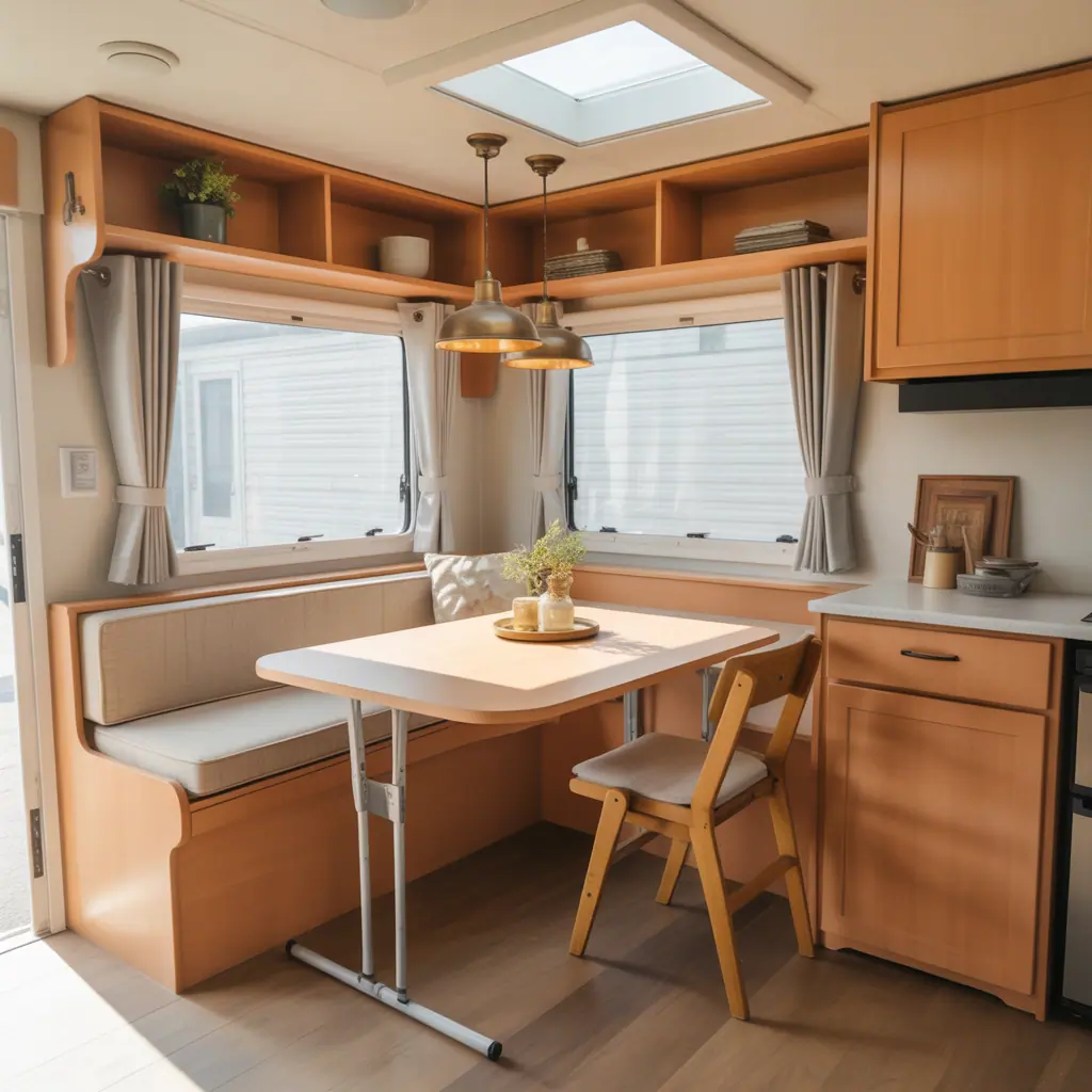 Mobile Home Dining Area Ideas — Small Space, Big Style