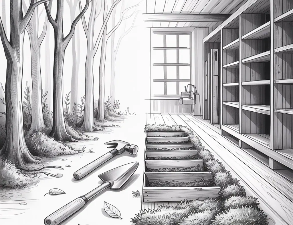 Nature Drawing Sketch Ideas: DIY Art & Home Design Inspiration