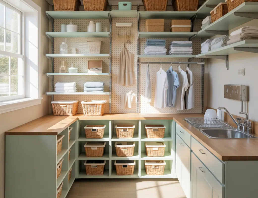 Organization Ideas For Small Laundry Room