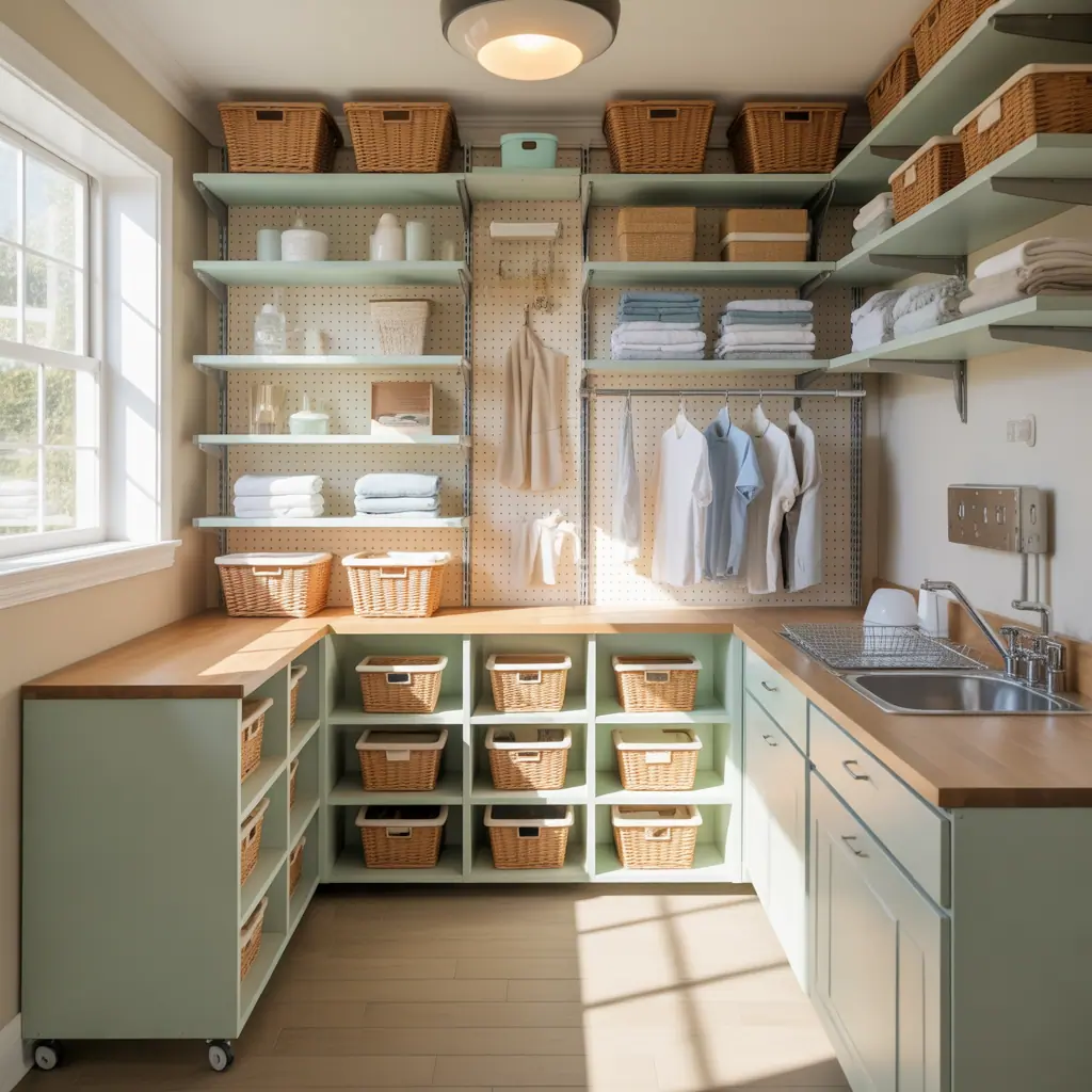 Organization Ideas For Small Laundry Room