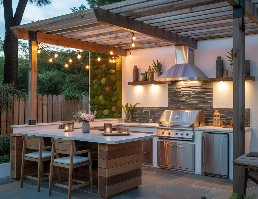 Pergola Ideas Modern Outdoor Kitchen — Stylish DIY Designs & Step-by-Step Tips