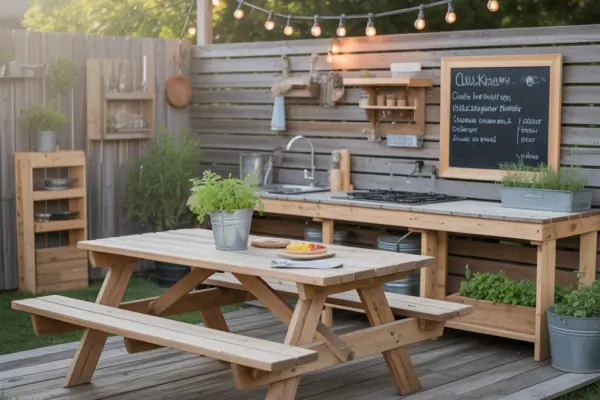Picnic Table Outdoor Ideas: Creative DIY & Design Inspiration