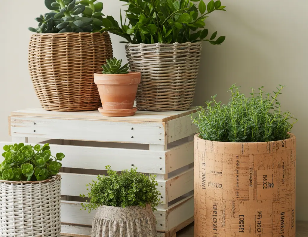 Planter Covering Ideas: Stylish Ways to Hide and Upgrade Your Pots