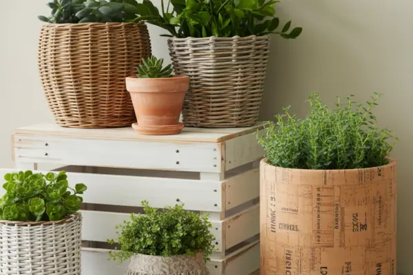 Planter Covering Ideas: Stylish Ways to Hide and Upgrade Your Pots