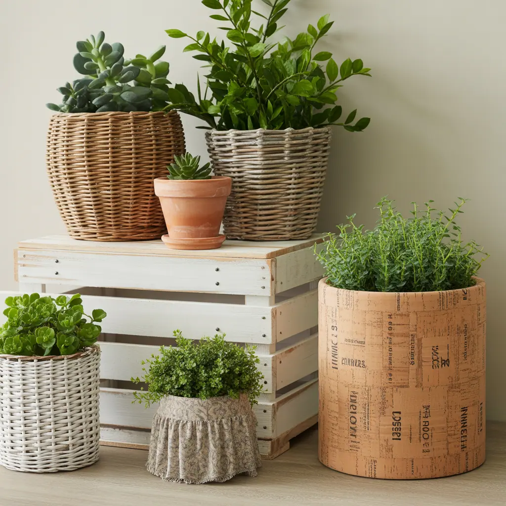 Planter Covering Ideas: Stylish Ways to Hide and Upgrade Your Pots