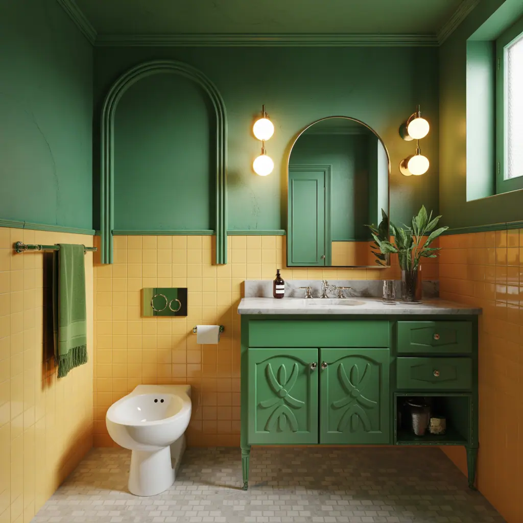 Powder Room Colorful Design Ideas: Transform a Tiny Space with Big Personality