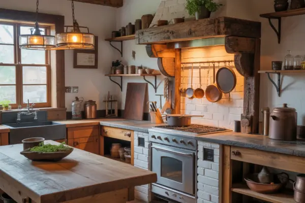 Primitive Rustic Kitchen Decor