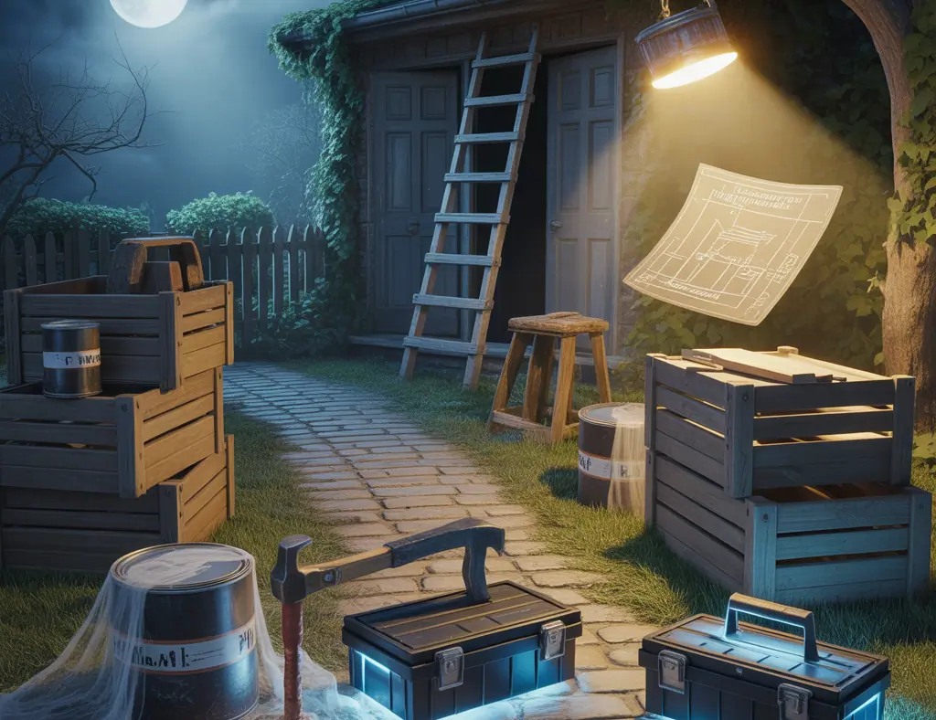 Props Ideas Haunted Trail: DIY Builds to Transform Your Backyard