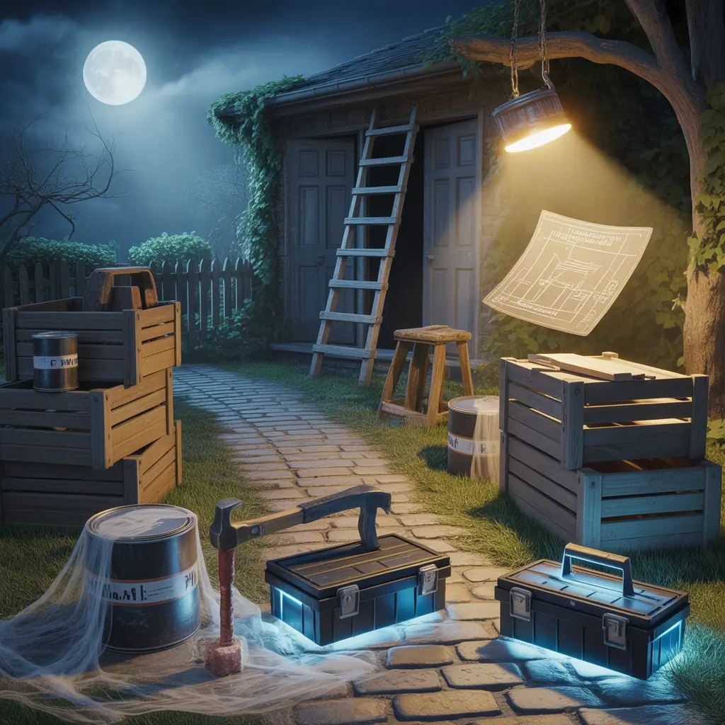 Props Ideas Haunted Trail: DIY Builds to Transform Your Backyard