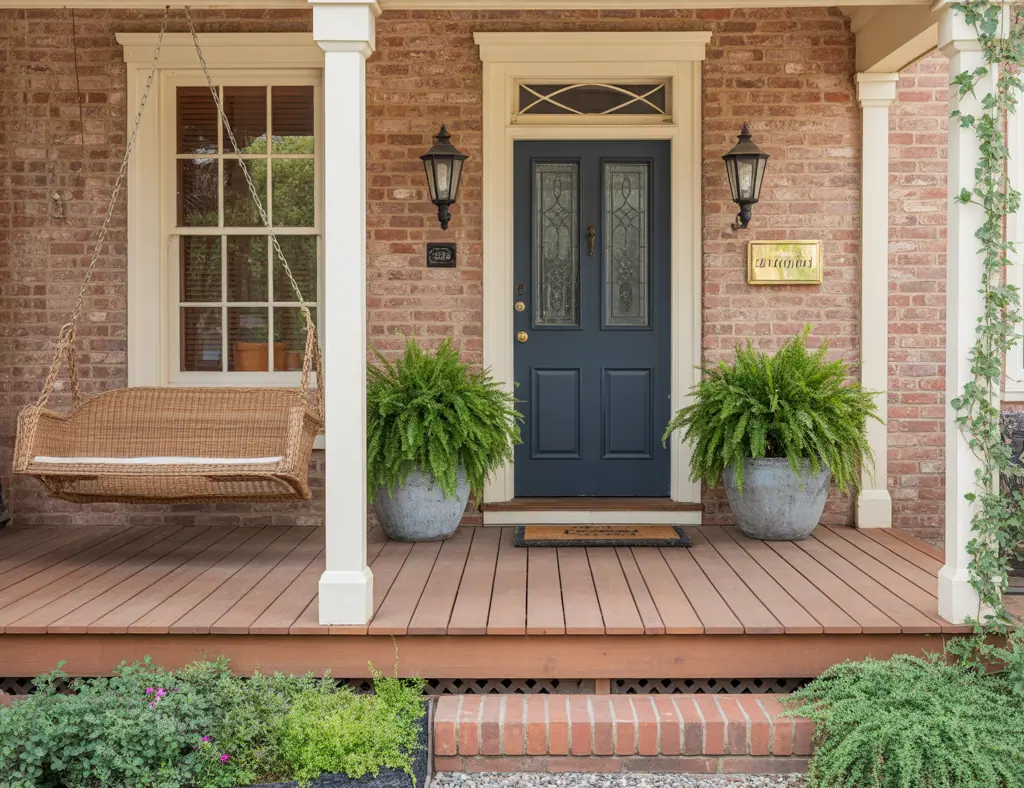 Red Brick House Front Porch Ideas to Transform Your Curb Appeal