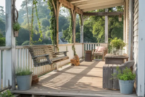 Rustic Farmhouse Porch Ideas: Charming DIY Front Porch Makeovers