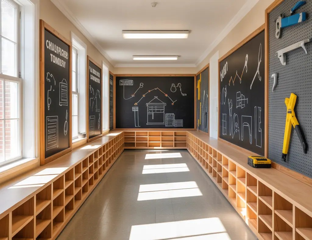School Corridor Wall Decoration