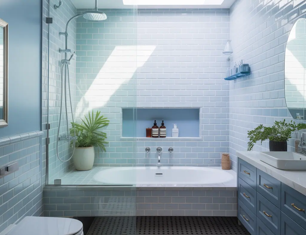 Shower Bath In Small Bathroom Ideas