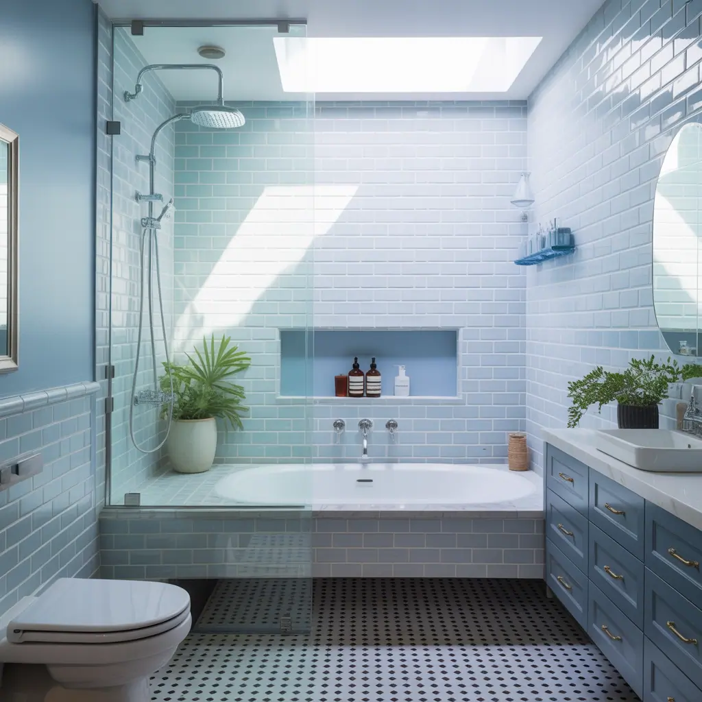 Shower Bath In Small Bathroom Ideas
