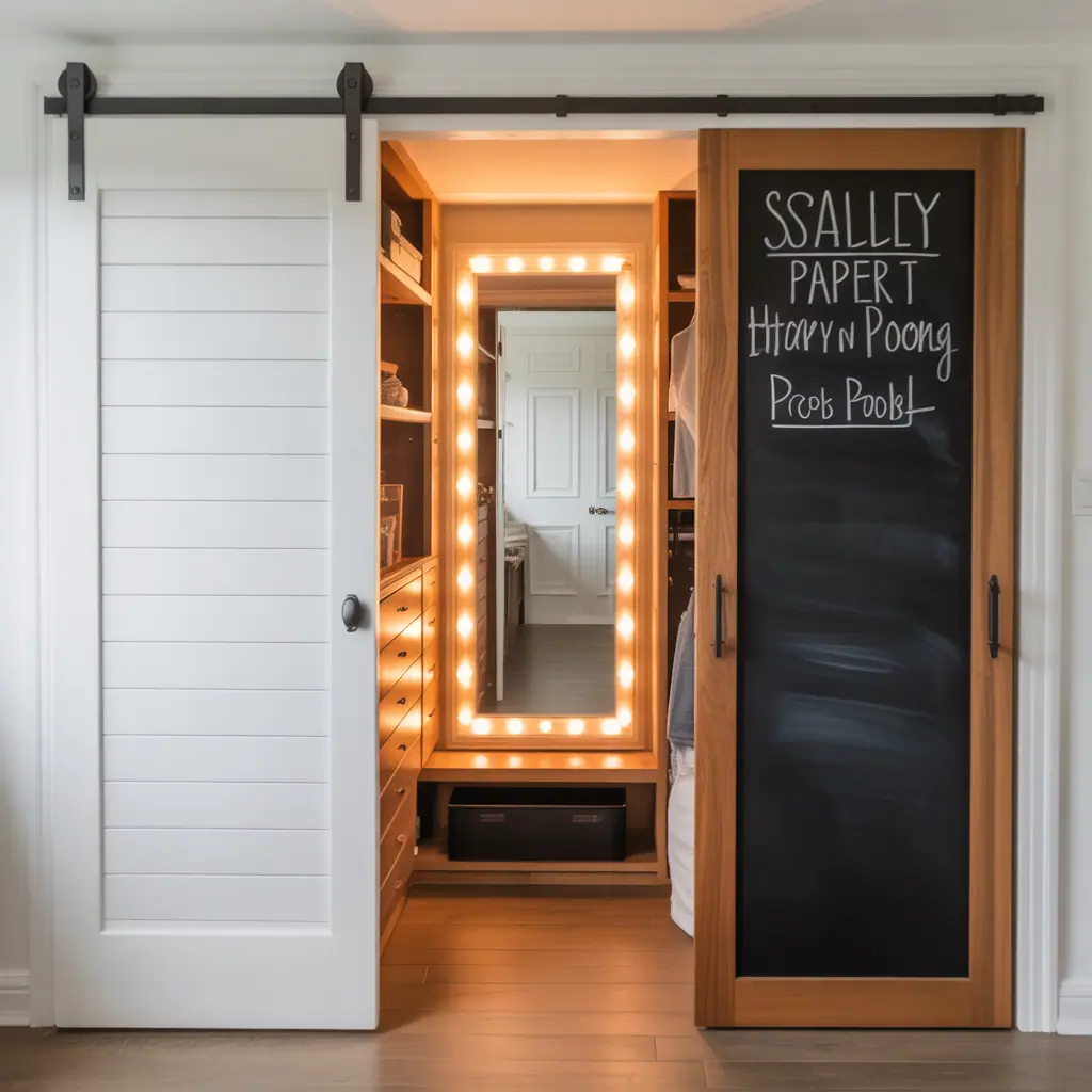 Small Closet Door Ideas: Big Style for Tiny Openings