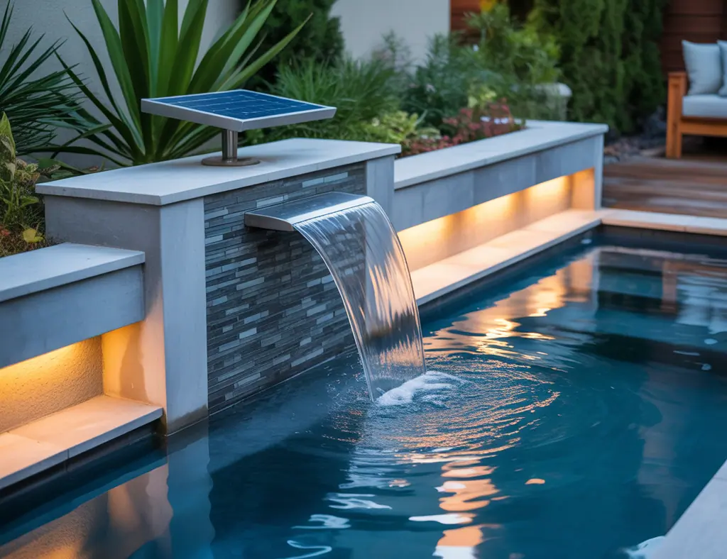 Small Pool Water Features Ideas: Space-Saving Designs & DIY Tips
