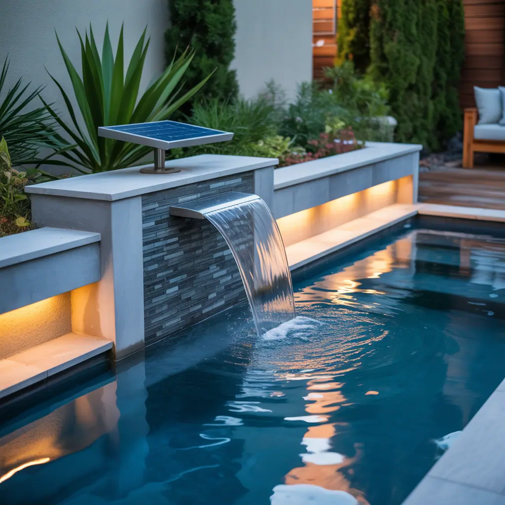 Small Pool Water Features Ideas: Space-Saving Designs & DIY Tips