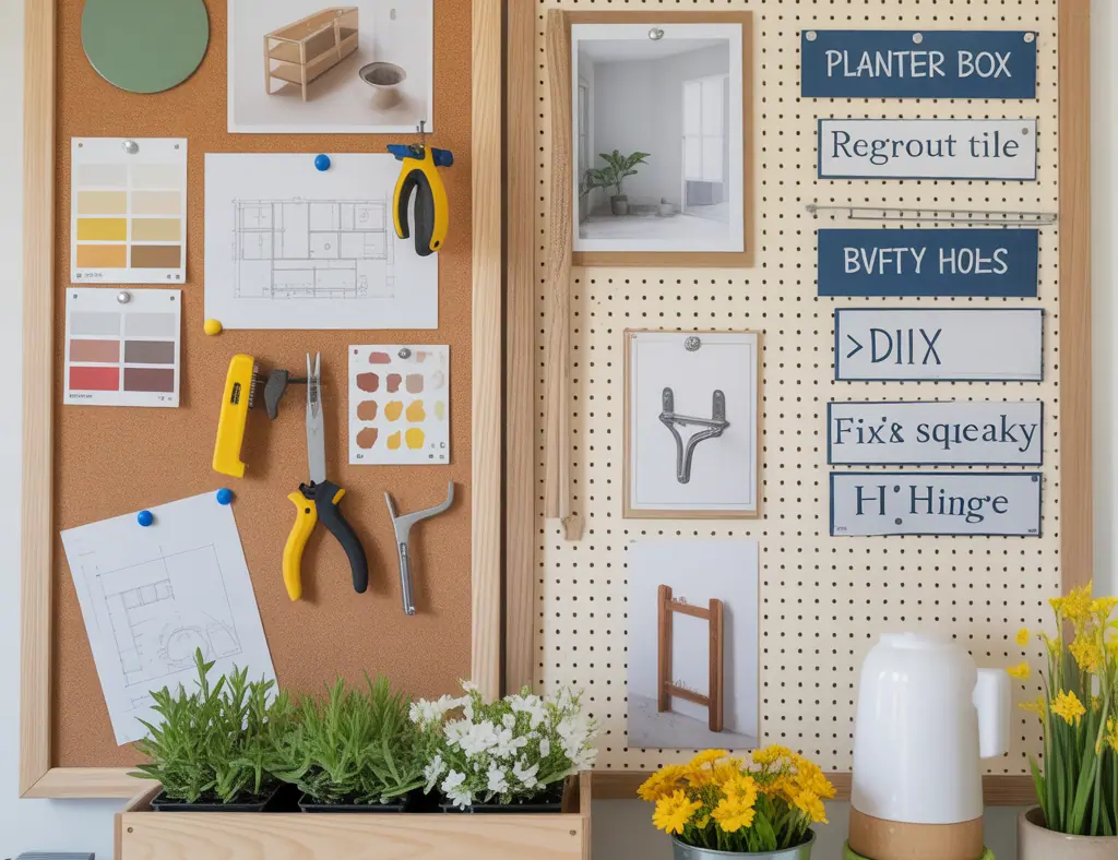 Spring Action Bulletin Board: Fresh DIY Ideas to Refresh Your Home