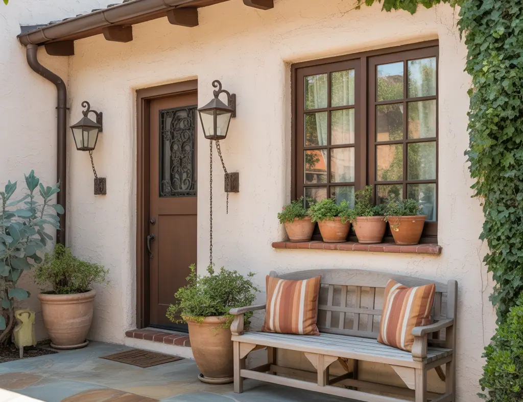 Stucco Front Porch Inspirations: Stylish & Practical Makeovers