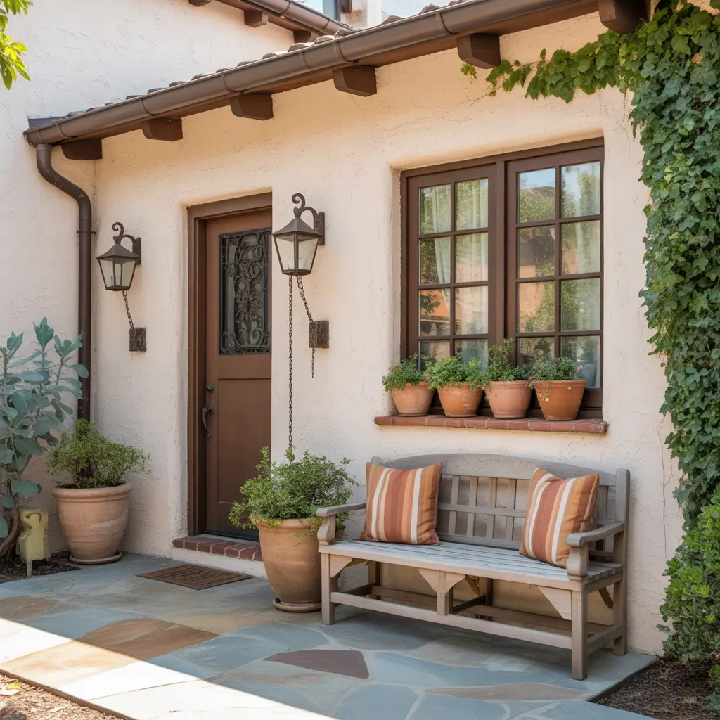Stucco Front Porch Inspirations: Stylish & Practical Makeovers