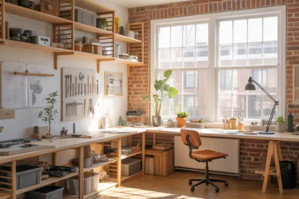 Studio Room Ideas Home: Small Space Transformations and DIY Projects