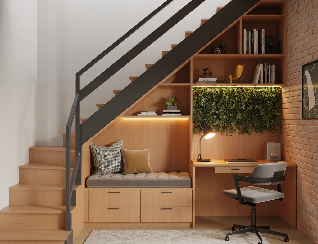 Under Stairs Ideas in Living Room: Smart, Stylish Ways to Use Dead Space