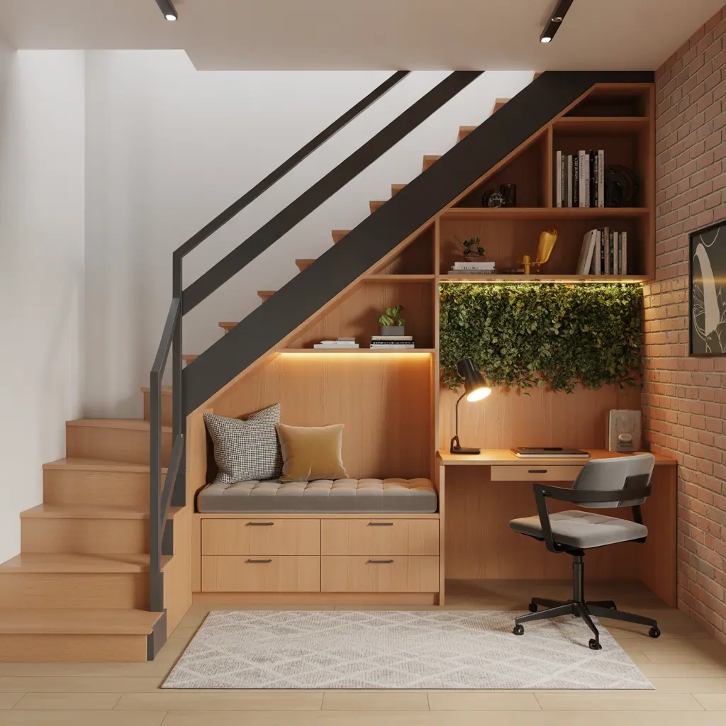 Under Stairs Ideas in Living Room: Smart, Stylish Ways to Use Dead Space