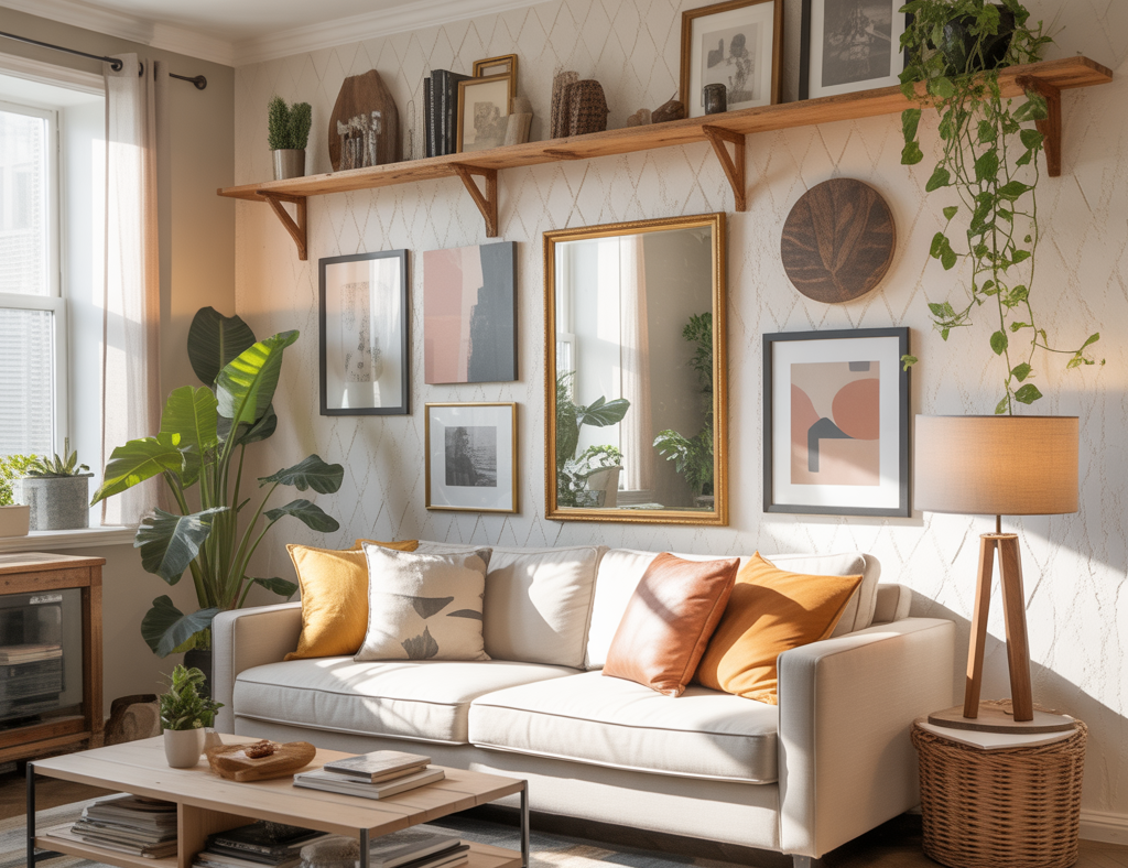 Wall Decor Ideas Behind Couch