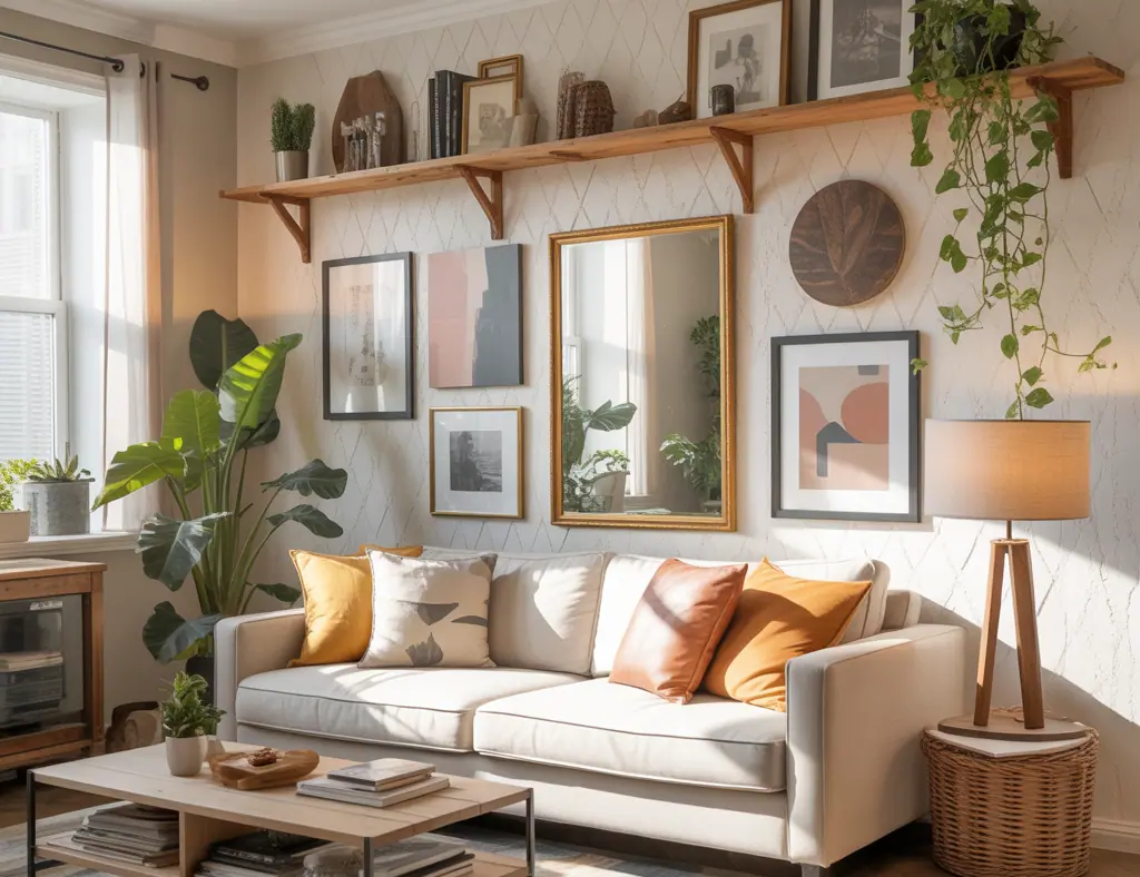 Wall Decor Ideas Behind Couch