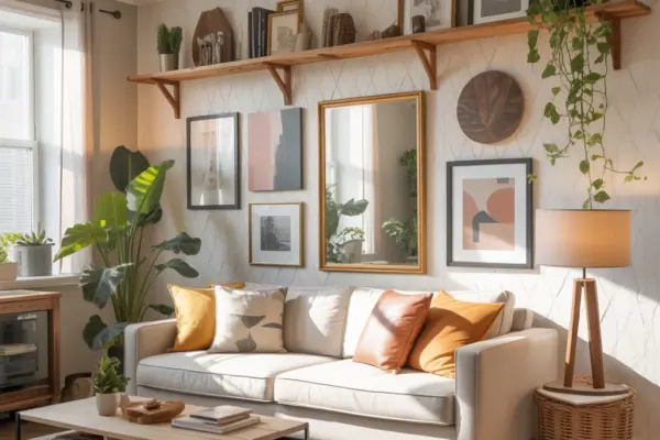 Wall Decor Ideas Behind Couch