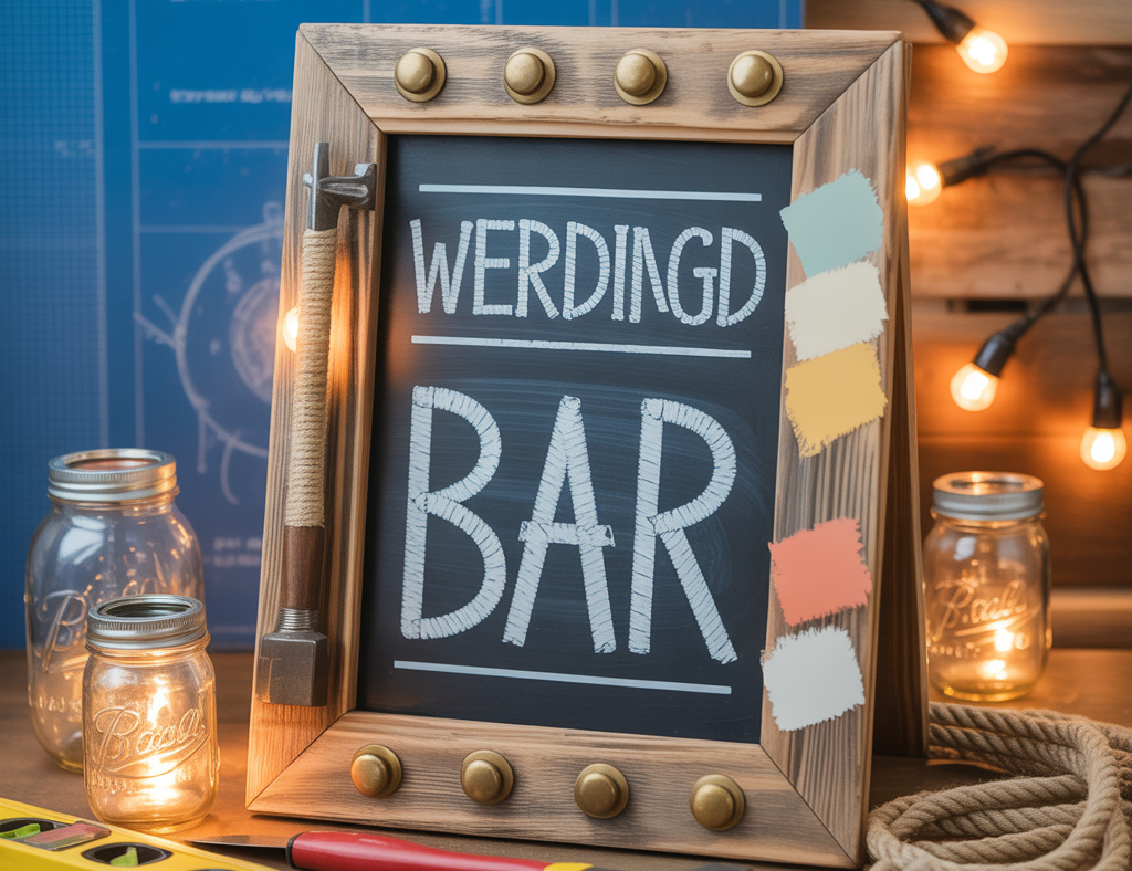 Wedding Bar Sign Inspiration: DIY Ideas to Elevate Your Reception Bar