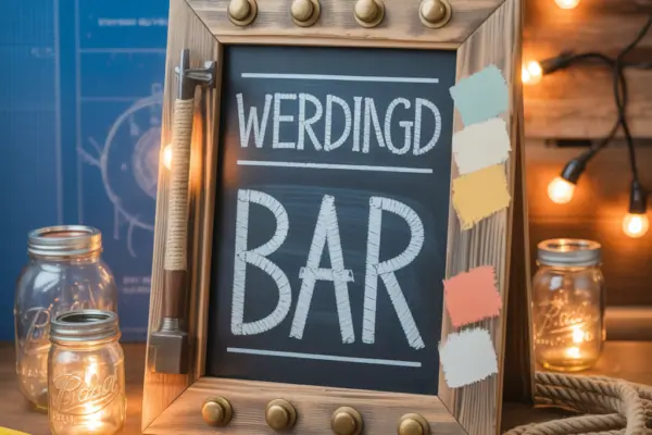 Wedding Bar Sign Inspiration: DIY Ideas to Elevate Your Reception Bar