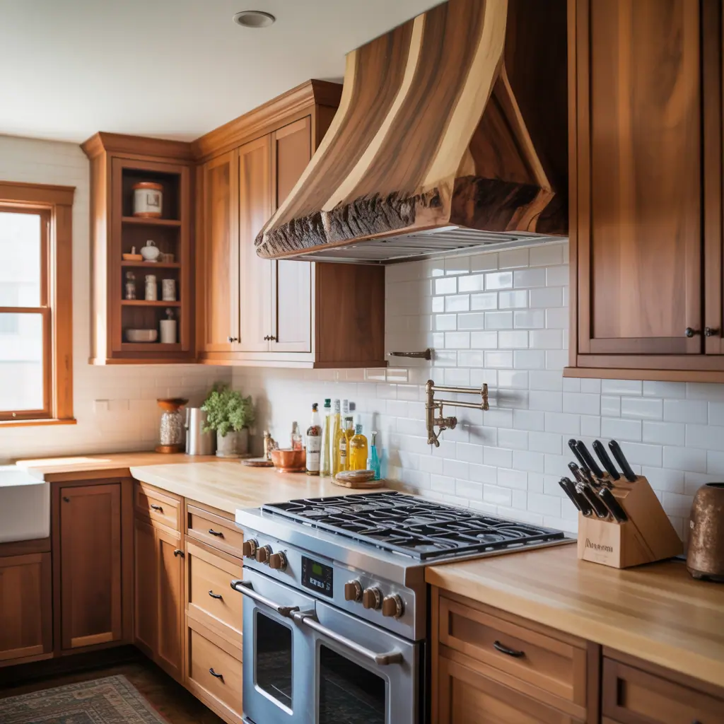 Wood Range Hood Concepts: Creative Ideas for DIY and Remodels
