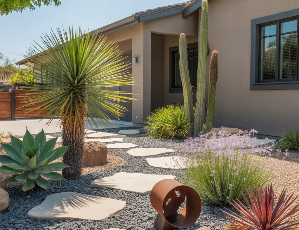 Xeriscape Low Maintenance Front Yard: Smart, Stylish, and Water-Wise
