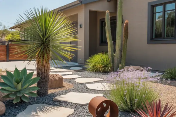 Xeriscape Low Maintenance Front Yard: Smart, Stylish, and Water-Wise