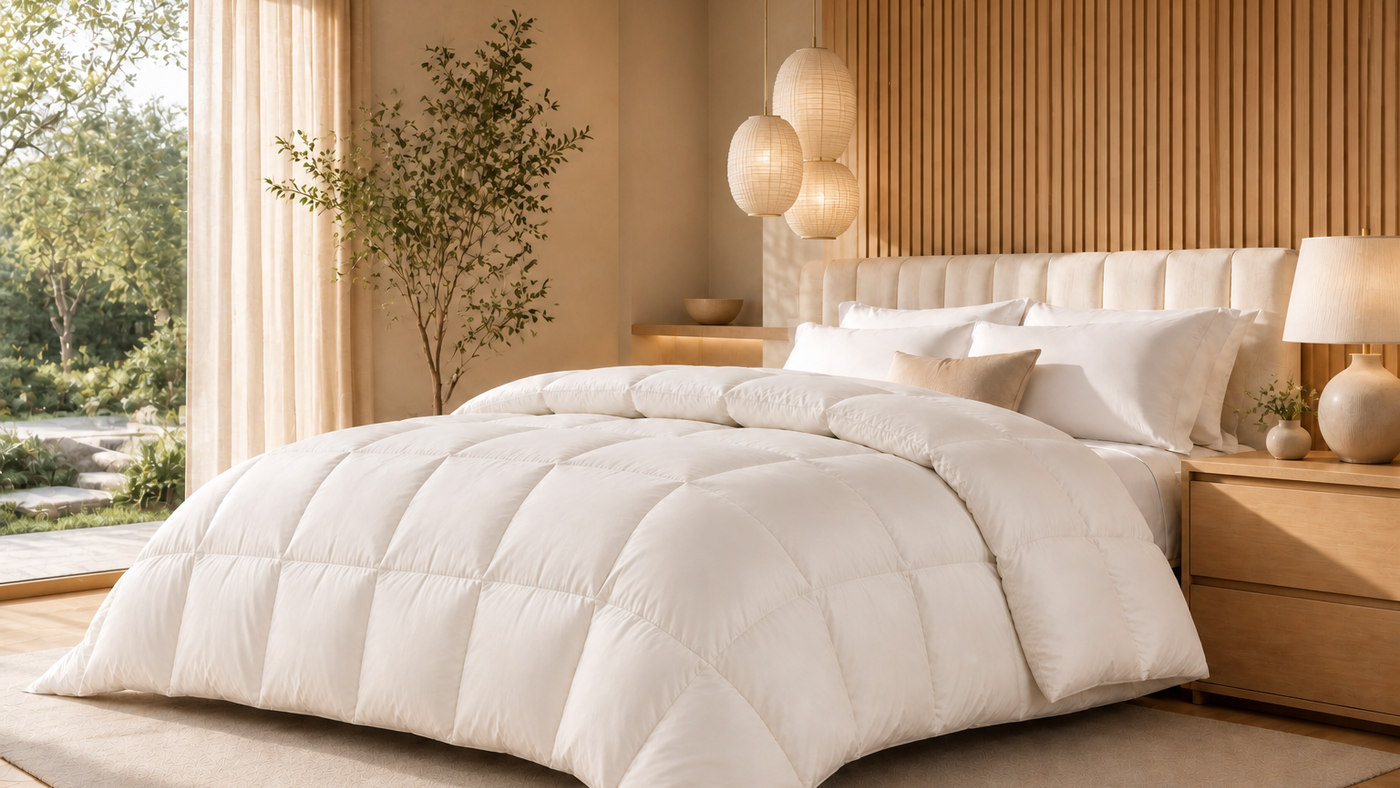 The Three-Layer Rule: How Sheets, Duvet Cover and Down Comforter Divide the Work